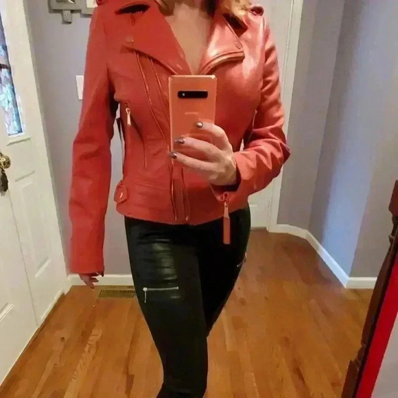 Genuine leather jacket new with tag - Picture 8 of 12
